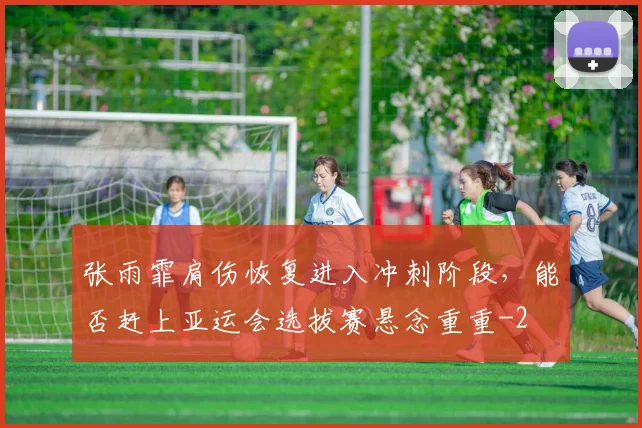 张雨霏肩伤恢复进入冲刺阶段，能否赶上亚运会选拔赛悬念重重
